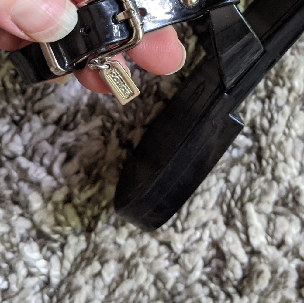 🖤 Coach Pansy Jelly Thong Sandal - Picture 5 of 7